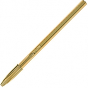 ΣΤΥΛΟ BIC CRYSTAL GLACE GOLD 1.0mm ΜΠΛΕ 302522