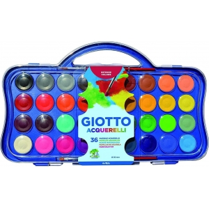 ΝΕΡΟΜΠΟΓΙΕΣ GIOTTO 353600 36 ΧΡΩΜΑΤΩΝ με πινέλο