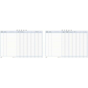 ΒΙΒΛΙΟ ΕΣΟΔΩΝ-ΕΞΟΔΩΝ ΔΙΚΗΓΟΡΩΝ 50Φ. 129 (21Χ29εκ.)