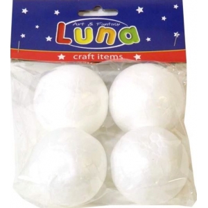 ΜΠΑΛΕΣ ΦΕΛΙΖΟΛ 60ΜΜ. 4ΤΕΜ. LUNA 0601633