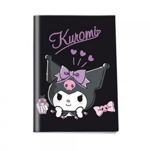 Τετράδιο Καρφίτσα Kuromi 25200 17X25 40φ. (Διάφορα Σχέδια)