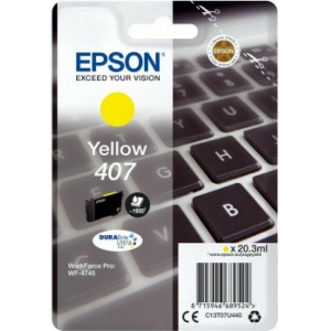 ΜΕΛΑΝΙ EPSON 407 YELLOW C13T07U440 38.1 ml