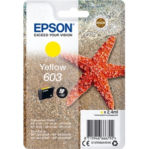 ΜΕΛΑΝΙ EPSON 603 YELLOW (C13T04U140) 2.4ml