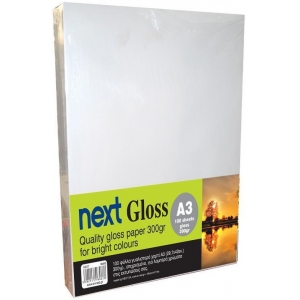 ΧΑΡΤΙ NEXT PREMIUM GLOSS A3 300gr. (100φ.)