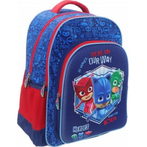 ΤΣΑΝΤΑ ΠΛΑΤΗΣ 3D 3ΘΗΚΕΣ PJ MASKS 484129