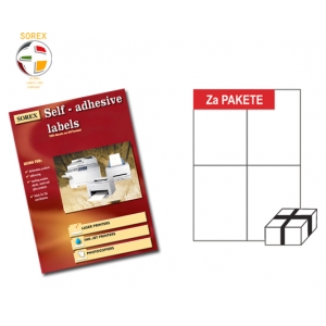 ΕΤΙΚΕΤΕΣ ΕΚΤΥΠΩΤΗ SOREX 105X148mm (100Φ)