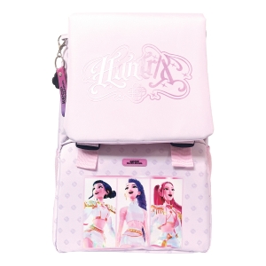 ΣΑΚΙΔΙΟ ΠΛΑΤΗΣ GIM K-POP Demon Hunters Pink Huntrix 364-01036 με 2 Κλιπ