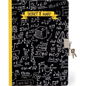 ΜΥΣΤΙΚΟ ΗΜΕΡΟΛΟΓΙΟ ΜΕ ΚΛΕΙΔΑΡΙΑ A5 i-Total XL1881 MATHS