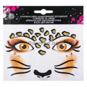 Herma Face Art Sticker Leopard