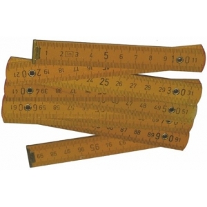 ΜΕΤΡΟ ΞΥΛΙΝΟ ΣΠΑΣΤΟ (ΓΑΛΛΙΚΟ ΜΕΤΡΟ) 1m