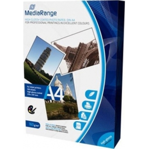ΧΑΡΤΙ MEDIARANGE A4 MRINK105 HIGH GLOSS 160gr.(100Φ)