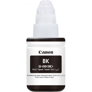 ΜΕΛΑΝΙ CANON GI-490 BLACK 135ml 6kpgs (0663C001)