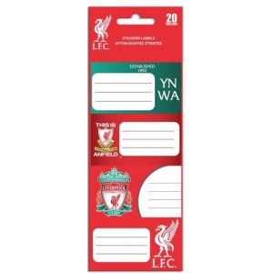 ΕΤΙΚΕΤΕΣ ΑΥΤΟΚΟΛΛΗΤΕΣ LIVERPOOL 20ΤΕΜ 5ΣΧΕΔΙΑ 000141025