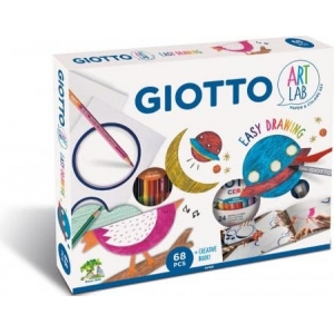 ΣΕΤ ΔΗΜΙΟΥΡΓΙΑΣ GIOTTO ART LAB EASY DRAWING 68pcs (581400)