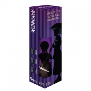 ΘΕΡΜΟΣ 500ML ΑΝΟΞΕΙΔΩΤΟ 26,5X7 WEDNESDAY ΜΩΒ 503601