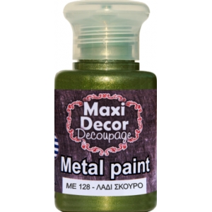 ΑΚΡΥΛΙΚΟ ΜΕΤΑΛΛΙΚΟ MAXI DΕCOR 60ML 128