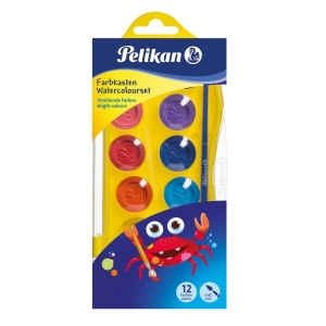 ΝΕΡΟΜΠΟΓΙΕΣ PELIKAN SET JUNIOR KJ/12 (12ΧΡΩΜ)