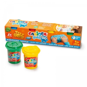 Πλαστοζυμαράκια Carioca Baby 43187 (για 1+) Σετ 4τμχ x 150gr