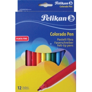 ΜΑΡΚΑΔΟΡΟΙ PELIKAN COLORADO FINE 12ΧΡΩΜ.