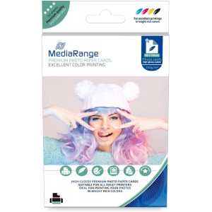 ΧΑΡΤΙ MEDIARANGE MRINK104 High-Glossy 220gr/10x15εκ./50Φ.