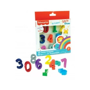 Κηρομπογιές Fisher Price 321-00002 (10τμχ)