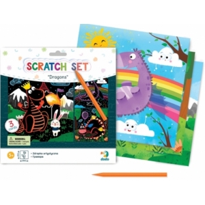 DODO SCRATCH ΖΩΓΡΑΦΙΚΗΣ 3Φ. & ΣΤΥΛΟ ΔΡΑΚΟΙ (300215)