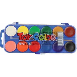 ΝΕΡΟΜΠΟΓΙΕΣ TOY COLOUR 12 ΧΡΩΜΑΤΩΝ
