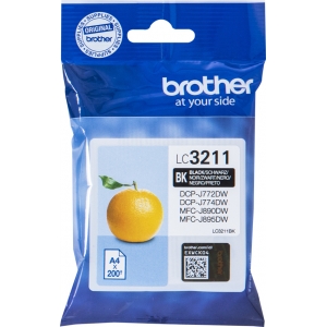 ΜΕΛΑΝΙ BROTHER LC-3211BK BLACK (LC3211BK)