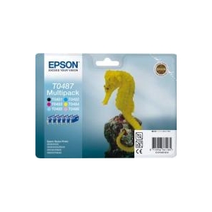 ΜΕΛΑΝΙ EPSON T0487 MULTIPACK 6 COLORS
