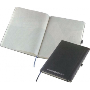 Σημειωματάριο με λάστιχο μαύρο Α4 (22210)