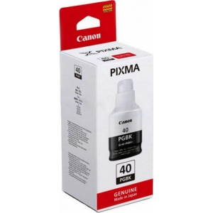 ΜΕΛΑΝΙ CANON GI-40BK BLACK bottle ink 6kpgs 135ml (3385C001)