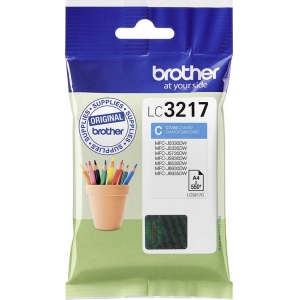 ΜΕΛΑΝΙ BROTHER LC-3217C CYAN 550pgs (LC3217C)