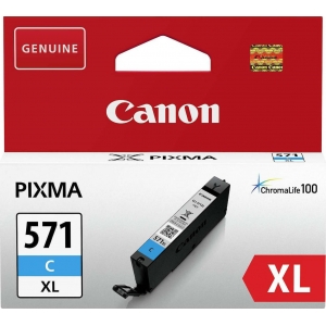 ΜΕΛΑΝΙ CANON CLI-571XL CYAN (0332C001)