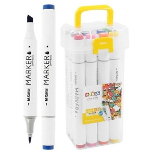 ΜΑΡΚΑΔΟΡΟΙ ΖΩΓΡΑΦΙΚΗΣ M&G ΜΕ 2 ΜΥΤΕΣ 12τμχ. ZPMV8001