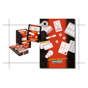 ΡΟΔΕΛΛΕΣ ΑΥΤΟΚΟΛΛΗΤΕΣ MARKIN (ΠΑΚ.500Φ.)