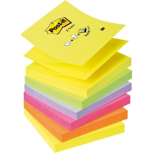 NOTES 3M Z-NOTES 76X76mm R-330 6SS NEON 100Φ. (πολύχρωμα)