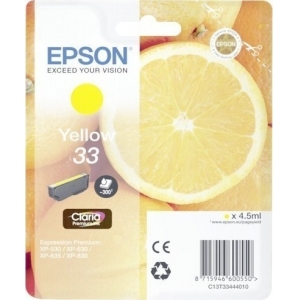 ΜΕΛΑΝΙ EPSON 33 YELLOW (C13T33444012) 4.5ml