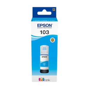 ΜΕΛΑΝΙ EPSON 103 CYAN (C13T00S24A) 65ml