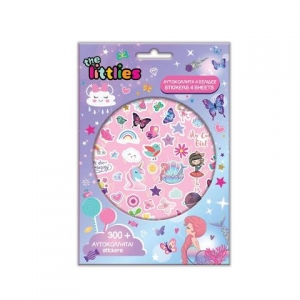 ΑΥΤΟΚΟΛΛΗΤΑ 300ΤΕΜ ΜΠΛΟΚ 14,5Χ21,5ΕΚ THE LITTLES GIRL 646871