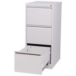 Συρταριέρα NEXTDECO 32805-08 κρεμαστών φακέλων γκρι με κλειδαριά, 3 συρτάρια Υ103,1x46x62εκ.