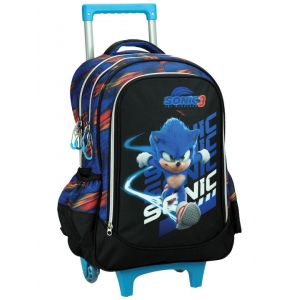 ΤΣΑΝΤΑ ΤΡΟΛΛΕΥ GIM Sonic 3 THE HEDGEHOG 334-86074