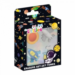 ΓΟΜΕΣ ΣΕΤ ΣΕ ΚΟΥΤΙ 2 ΣΧΕΔΙΑ THE LITTLIES 646956