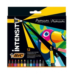Μαγικοί Μαρκαδόροι Bic Intensity (12 Χρώματα)