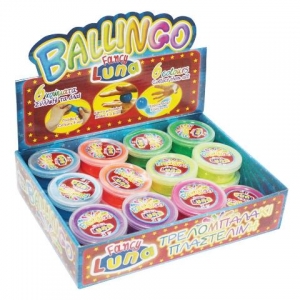 ΠΛΑΣΤΕΛΙΝΗ ΤΡΕΛΟΜΠΑΛΑΚΙ BALLINGO LUNA 21 ΓΡ. ΣΕ 6 ΧΡΩΜΑΤΑ 658025