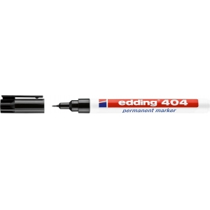 ΜΑΡΚΑΔΟΡΟΣ EDDING 404 ΜΑΥΡΟΣ (0.75mm) ΑΝΕΞΙΤΗΛΟΣ