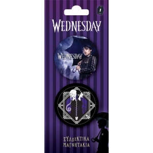 Στρογγυλοί Μαγνήτες - Wednesday 1 (ΧΑΡΤΙΝΗ ΠΟΛΗ)