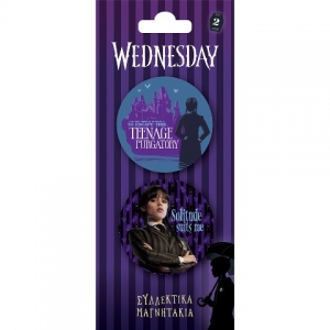 Στρογγυλοί Μαγνήτες - Wednesday 2 (ΧΑΡΤΙΝΗ ΠΟΛΗ)