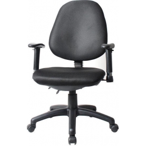 ΚΑΡΕΚΛΑ ΝΕΧΤ 13831 τροχήλατη μαύρη με υφασμάτινη πλάτη