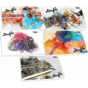 ΤΕΤΡΑΔΙΟ ΜΟΥΣΙΚΗΣ SKAG ΠΛΑΓΙΟ 17Χ25 40Φ.