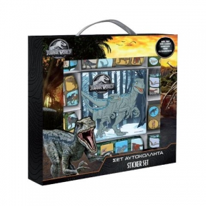 ΑΥΤΟΚΟΛΛΗΤA ΣΕΤ 1000 ΤΕΜ JURASSIC 570934
